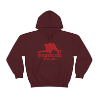 Wrestling Dixie State with College Wrestling Graphic Hoodie