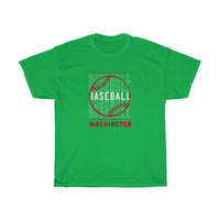 Baseball Washington with Baseball Graphic T-Shirt T-Shirt with free shipping - TropicalTeesShop