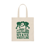 Cleveland State Wrestling Canvas Tote Bag