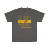 Wrestling Northern Colorado in Modern Stacked Lettering