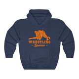 Wrestling Syracuse with College Wrestling Graphic Hoodie
