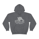 Wrestling New Hampshire with College Wrestling Graphic Hoodie