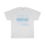 Wrestling Columbia in Modern Stacked Lettering