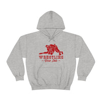 Wrestling Dixie State with College Wrestling Graphic Hoodie
