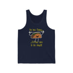 Funny Fitness Taco In My Mouth Tank Top Men or Women