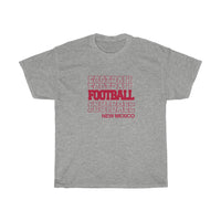 Football New Mexico in Modern Stacked Lettering