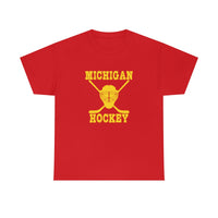 Michigan Hockey with Mask T-Shirt