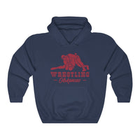Wrestling Arkansas with College Wrestling Graphic Hoodie