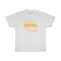 Basketball Central Michigan in Modern Stacked Lettering