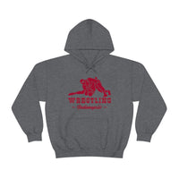 Wrestling Indianapolis with College Wrestling Graphic Hoodie