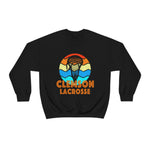 Clemson Lacrosse Retro Sunset Sweatshirt