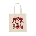 Indiana Wrestling Canvas Tote Bag