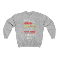 Hockey Mom Supporter Sweatshirt