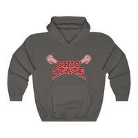 Ohio State Lacrosse With LAX Sticks Hoodie