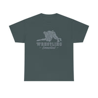 Wrestling Connecticut with College Wrestling Graphic T-Shirt