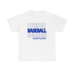 Baseball Kentucky in Modern Stacked Lettering T-Shirt