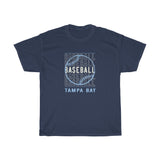 Baseball Tampa Bay with Baseball Graphic T-Shirt T-Shirt with free shipping - TropicalTeesShop