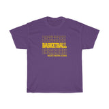 Basketball Northern Iowa in Modern Stacked Lettering