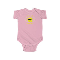 Suns Out Guns Out with Flexing Sun Onesie Infant Bodysuit for Baby Boys or Girls