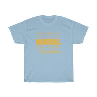 Basketball San Francisco in Modern Stacked Lettering