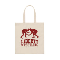 Liberty Wrestling Canvas Tote Bag