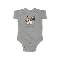 Cute as Kittens with Cute Kitty Cats Baby Onesie Infant Toddler Bodysuit for Boys or Girls