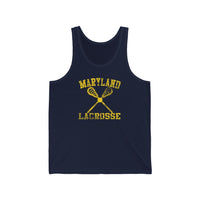 Maryland Lacrosse Tank Top Sleeveless Top Singlet