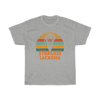 Syracuse Lacrosse Retro Sunset T-Shirt T-Shirt with free shipping - TropicalTeesShop