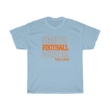Football Miami (FL) in Modern Stacked Lettering