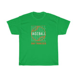 Baseball San Francisco with Baseball Graphic T-Shirt T-Shirt with free shipping - TropicalTeesShop
