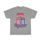 We Belong Together Like Salt and Pepper Valentines T-Shirt T-Shirt with free shipping - TropicalTeesShop