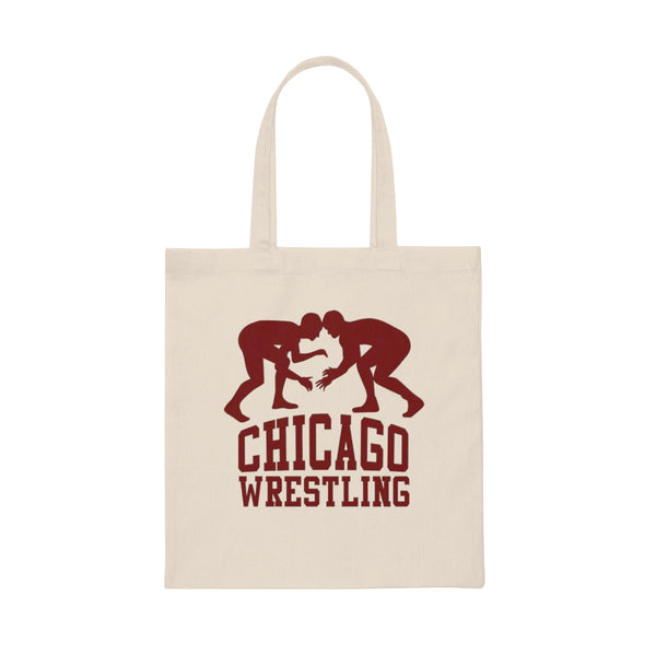 Chicago Wrestling Canvas Tote Bag