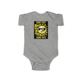 Suns Out Guns Out with Cool Sun Onesie Infant Bodysuit for Baby Boys or Girls