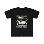 Vintage New Zealand Rugby Since 1892 Softstyle T-Shirt
