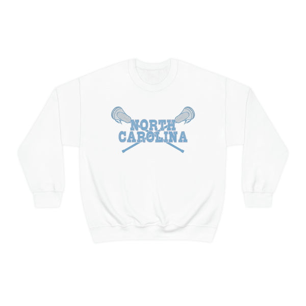North Carolina Lacrosse LAX Sticks Sweatshirt