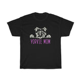 Yorkie Mom with Yorkshire Terrier Dog T-Shirt
