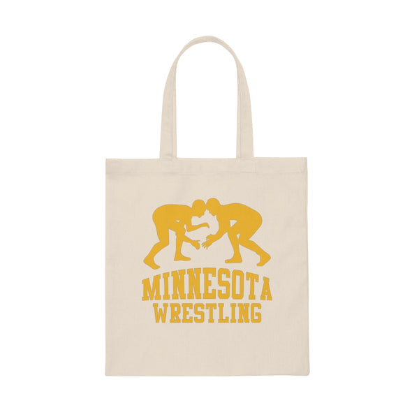 Minnesota Wrestling Canvas Tote Bag