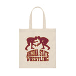 Arizona State Wrestling Canvas Tote Bag