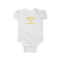 Vintage Arizona State Lacrosse Baby Onesie Infant Bodysuit Kids clothes with free shipping - TropicalTeesShop