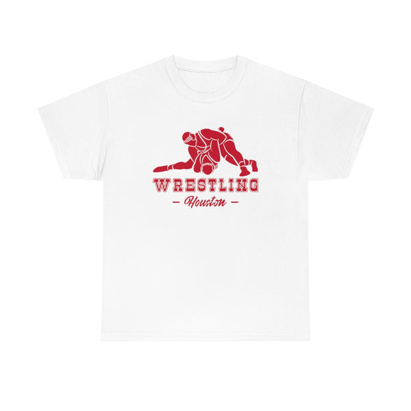 Wrestling Houston with College Wrestling Graphic
