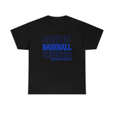 Baseball Kentucky in Modern Stacked Lettering T-Shirt