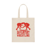 Davenport Wrestling Canvas Tote Bag
