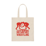 Davenport Wrestling Canvas Tote Bag