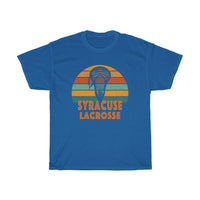 Syracuse Lacrosse Retro Sunset T-Shirt T-Shirt with free shipping - TropicalTeesShop