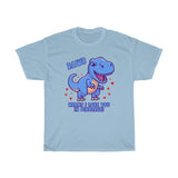 Rawr Means I Love You In Dinosaur With Big Blue Dinosaur