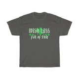 Irish Lass Full Of Sass T-Shirt with free shipping - TropicalTeesShop