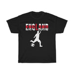 England Football Soccer with English Player T-shirt