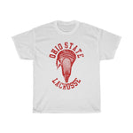 Ohio State Lacrosse With Red Lacrosse Head Shirt