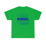 Baseball Kentucky in Modern Stacked Lettering T-Shirt