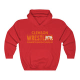 Clemson Wrestling - Compete, Defeat, Repeat Hoodie
